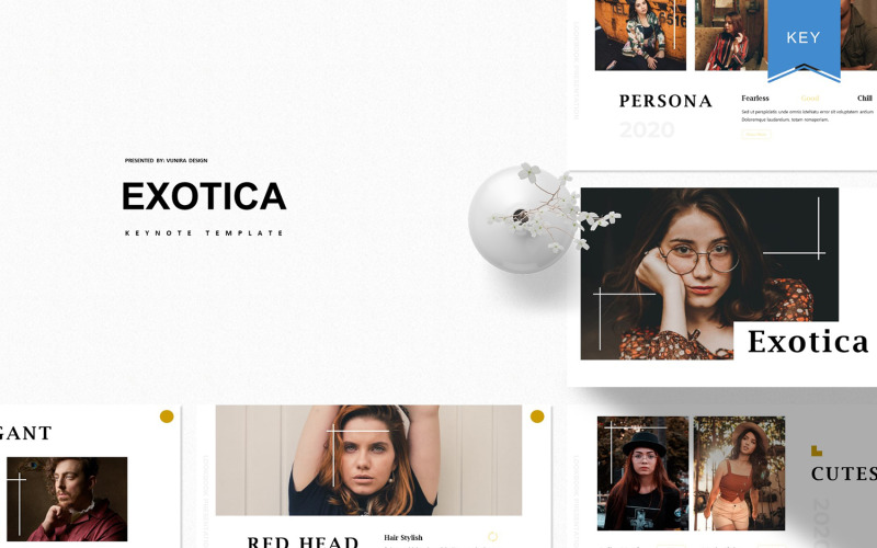 Exotica - modello di Keynote