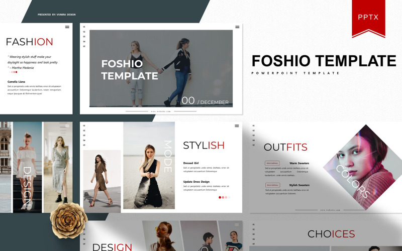 Foshio | Modello PowerPoint