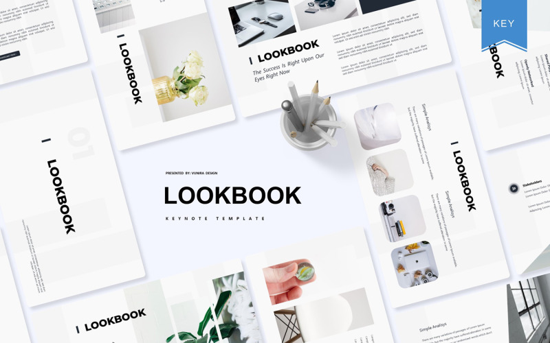 Lookbook - modello di Keynote