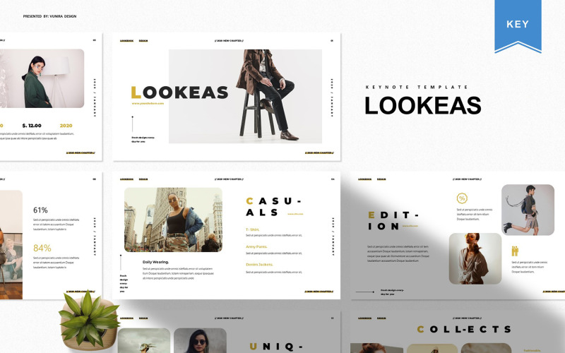Lookeas - modello di Keynote