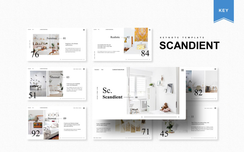 Scandient - Keynote-sjabloon