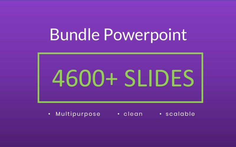 Bundle Powerpoint Template 100950 Templatemonster