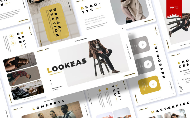 Lookeas | Plantilla de PowerPoint