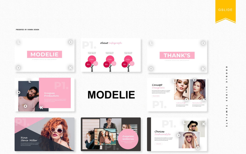 Modelka | Prezentace Google