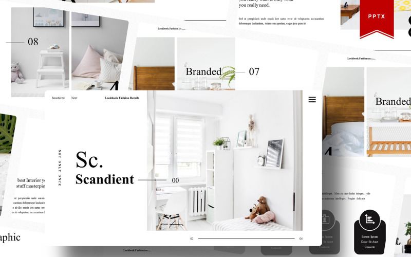 scandinave | Modèle PowerPoint