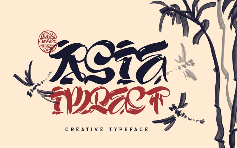 Asia Impact字体