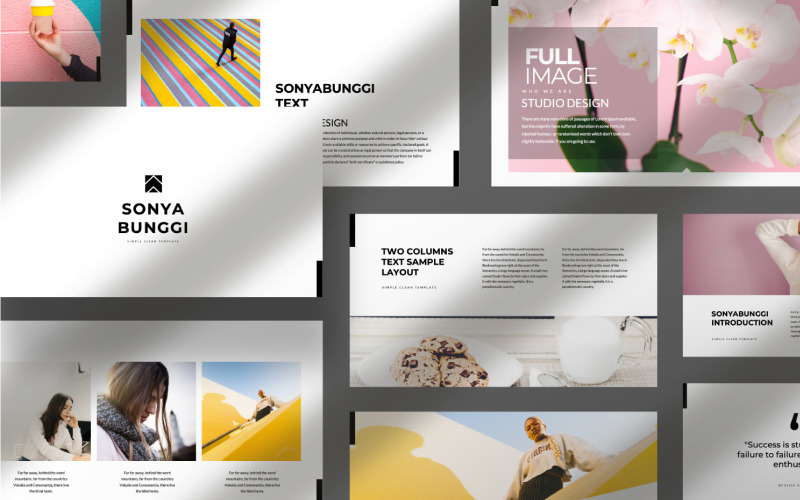 Sonya Bunggi-presentatie Google-dia's