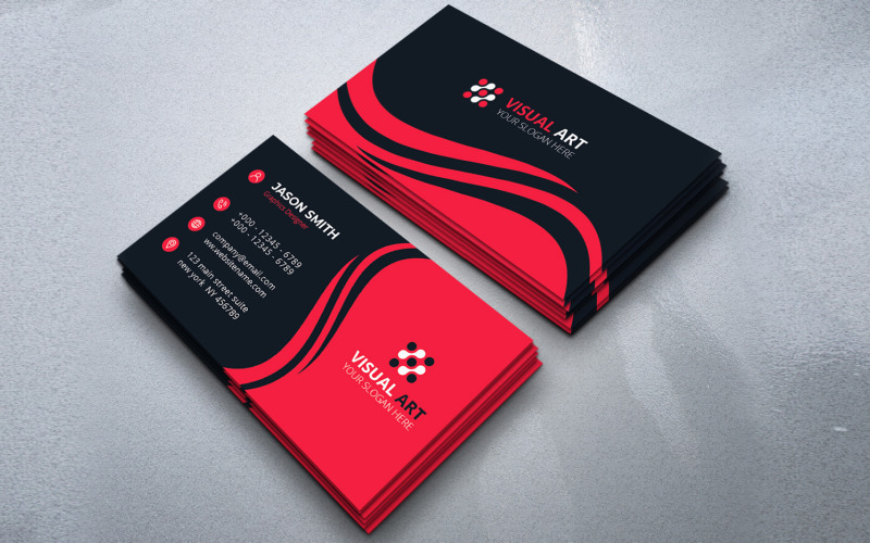 Download Фирменный стиль "Business Card With Wavy Shapes - Corporate Identity Template" / Business Card With Wavy Shapes - Corporate Identity Template - Фирменный стиль на тему графика business,card,corporate,card,identity,modern,template,visiting,company,print,ready,abstract,clean,logo,creative,presentation,contact,professional,identityundefined