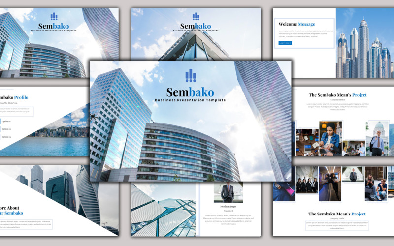 Business Pack Bundel 2 in 1 PowerPoint-sjabloon
