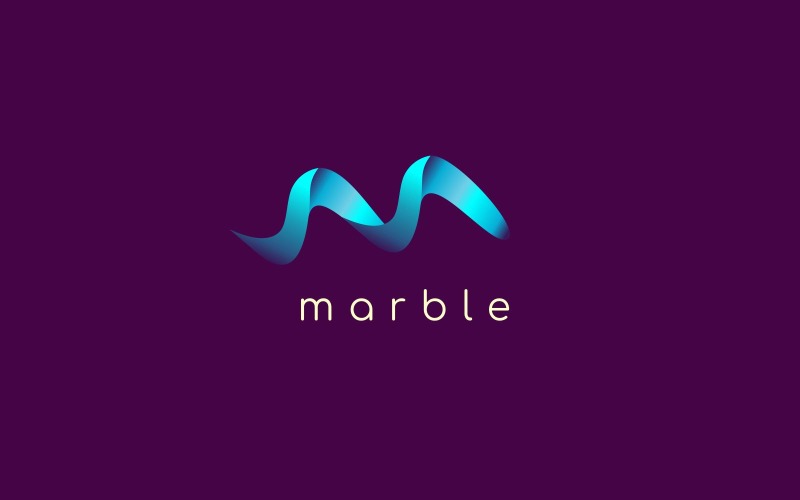 Marble 3d Logo Template
