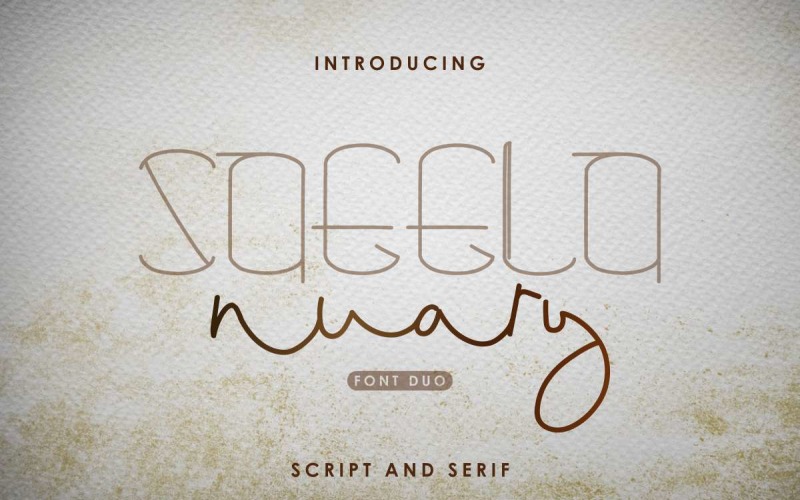 Download Шрифт "Saeela Nuary Font" / Saeela Nuary Font - Шрифт на тему графика brand,clothing,decorative,display,flyer,font,food,and,beverage,handmade,handwritten,invitation,personal,photography,promo,retail,sale,sales,marketing,sans