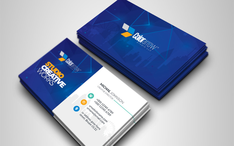 Download Фирменный стиль "Egyptian Blue Billboard Banner With Building Elements" / Egyptian Blue Billboard Banner With Building Elements - Фирменный стиль на тему графика creative,bizcard,biz-card,business,name-card,name,card,business-card,contact-details,contact,template,layout,corporate,abstract,modern,clean,card-design,company,best,invitation