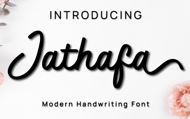 Download Шрифт "Jathafa - Font" / Jathafa - Font - Шрифт на тему графика typography,font,branding,handmade,handwriting,script,modern,photography,business,design,graphic,wedding,invitation,style,cricut,elegant,hands,stationery,illustration,sketch,writing,drawing,cr