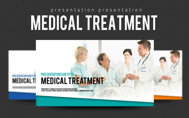 Medische behandeling PowerPoint-sjabloon