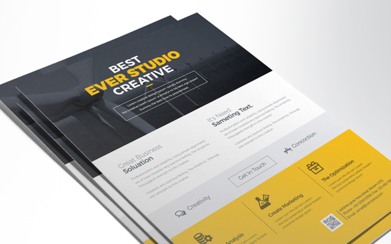 Download Фирменный стиль "Business Flyer Design - Corporate Identity Template" / Business Flyer Design - Corporate Identity Template - Фирменный стиль на тему графика creative,template,flyer-design,design,poster,flyer,corporate,business,concept,modern,layout,print,abstract,promotion,product,promote,advertise,sale,production,leaflet