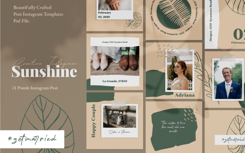 Download Шаблон для соцсетей "Creative Sunshine-Puzzle Social Media Template" / Creative Sunshine-Puzzle Social Media Template - Шаблон для соцсетей на тему графика social,media,template,instagram,stories,snapgram,instastory,hype,minimal,fashion,brand,marketing,sale,clean,banner,marketing,multipurpose,page,promotion,retargetingundefined