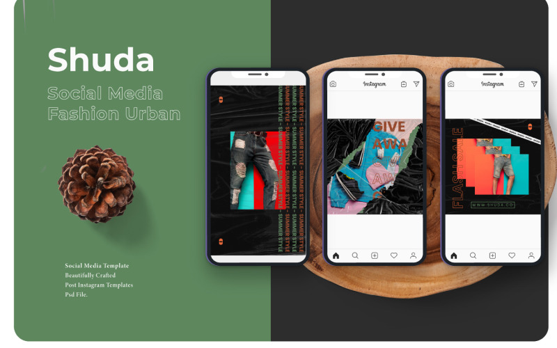 Download Шаблон для соцсетей "Shuda Social Media Template" / Shuda Social Media Template - Шаблон для соцсетей на тему графика social,media,template,instagram,stories,snapgram,instastory,hype,minimal,fashion,brand,marketing,sale,clean,banner,marketing,multipurpose,page,promotion,retargetingundefined