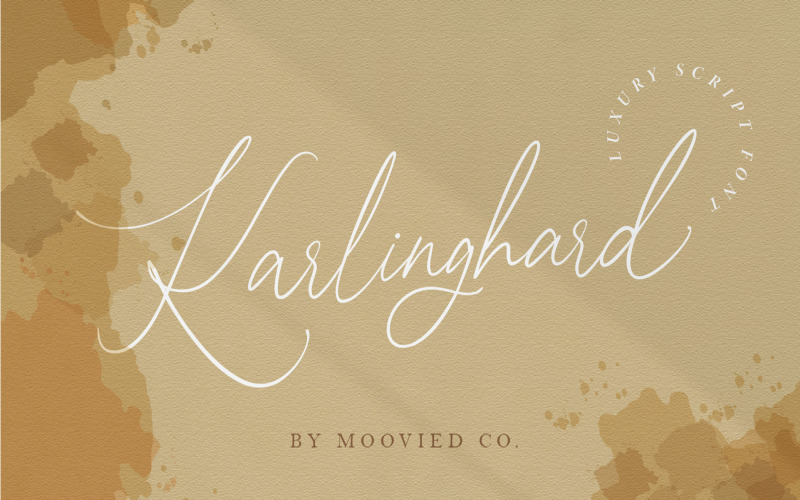 Download Шрифт "Karlinghard Font" / Karlinghard Font - Шрифт на тему графика handwriting,handwritten,logo,script,brush,font,brushfont,wedding,romantic,edgy,gritty,soft,sweet,trendy,branding,invitation,casual,girly,magazine,loud