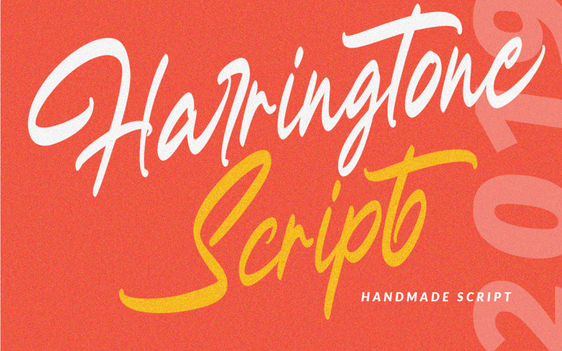 Курсивный шрифт Harington