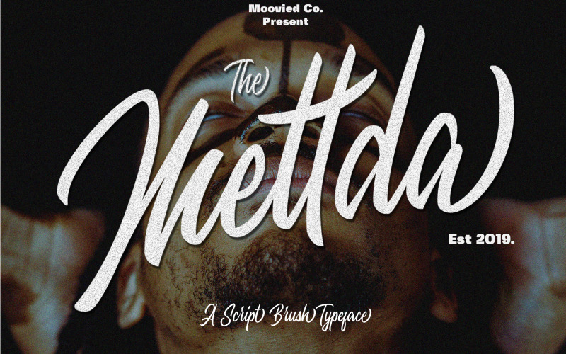 Курсивный шрифт Mettda