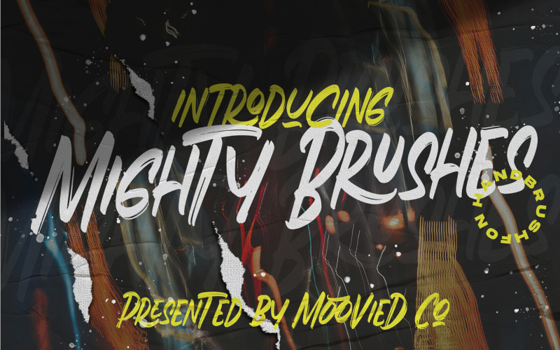 Download Шрифт "Mighty Brushes Font" / Mighty Brushes Font - Шрифт на тему графика handwriting,handwritten,logo,script,brush,font,brushfont,wedding,romantic,edgy,gritty,soft,sweet,trendy,branding,invitation,casual,girly,magazine,loud