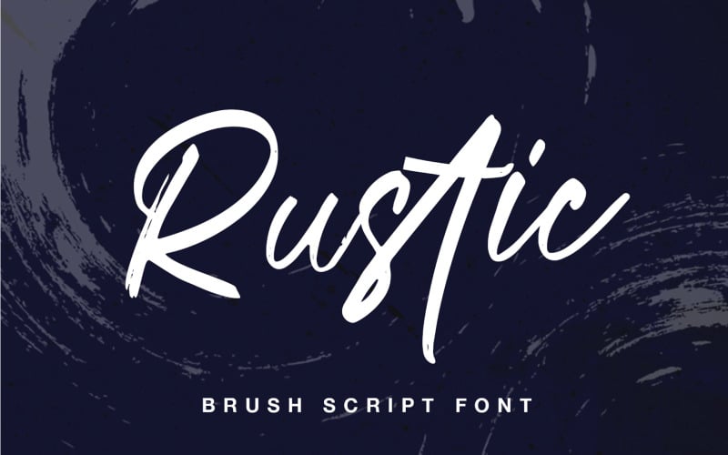 Rustic Font #101431 - TemplateMonster