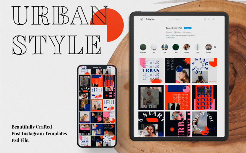 Download Шаблон для соцсетей "Ruthos Social Media Template" / Ruthos Social Media Template - Шаблон для соцсетей на тему графика social,media,template,instagram,stories,snapgram,instastory,hype,minimal,fashion,brand,marketing,sale,clean,banner,marketing,multipurpose,page,promotion,retargetingundefined