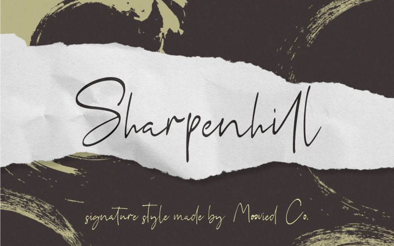 Download Шрифт "Sharpenhill Font" / Sharpenhill Font - Шрифт на тему графика handwriting,handwritten,logo,script,brush,font,brushfont,wedding,romantic,edgy,gritty,soft,sweet,trendy,branding,invitation,casual,girly,magazine,loud