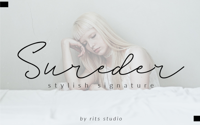 Sureder Scirpt-lettertype
