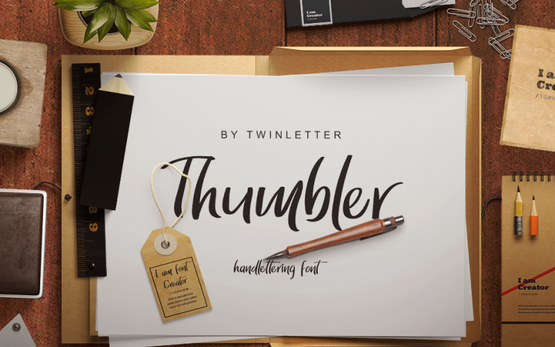 Thumbler Font