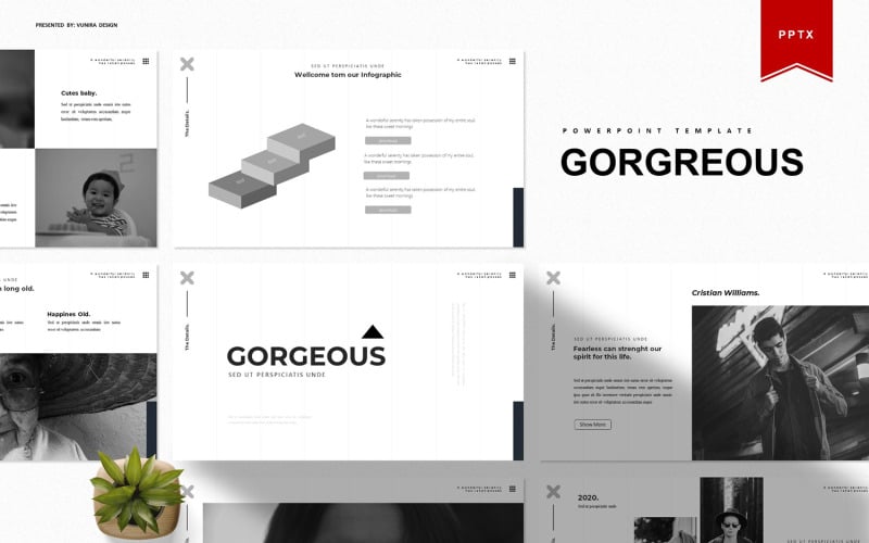 Magnifique | Modèle PowerPoint