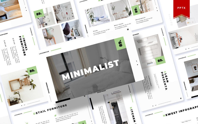 Minimalistyczny | Szablon programu PowerPoint