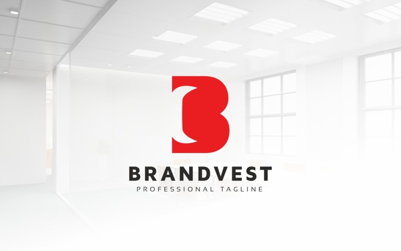 Brandvest B Letter Logo Template