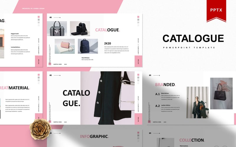 Catalogue | Modèle PowerPoint