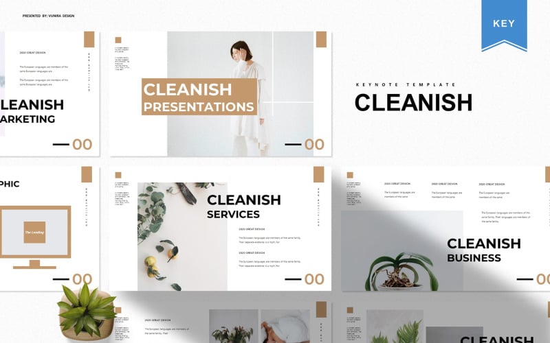 Cleanish - Keynote-Vorlage