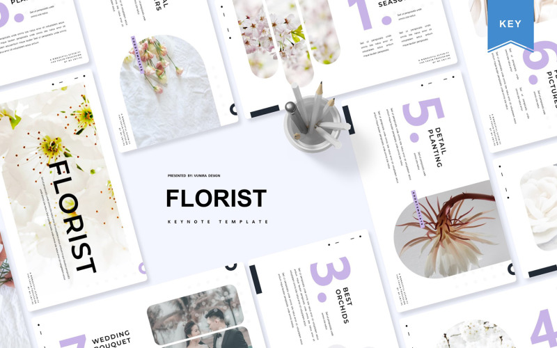 Florist - Keynote Vorlage