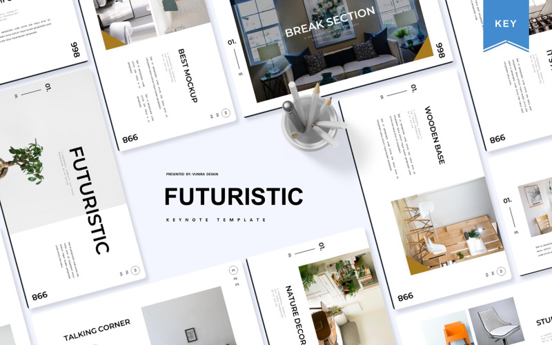 Futuristisch - Keynote-Vorlage
