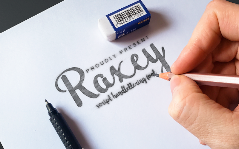 Raxey Schriftart