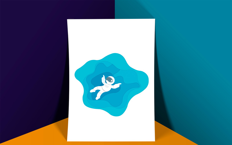 Download Vector "Astronaut - Vector Image" / Astronaut - Vector Image - Vector на тему астрономия abstract,aerospace,art,astronaut,astronautics,astronomy,blue,cartoon,character,color,colorful,cosmic,cosmonaut,cosmos,cute,discovery,explorer,extravehicular,activity,flight