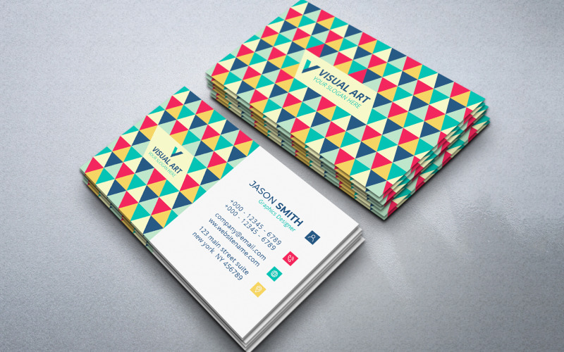 Download Фирменный стиль "Elegant Colorful Business Card - Corporate Identity Template" / Elegant Colorful Business Card - Corporate Identity Template - Фирменный стиль на тему графика business,card,corporate,card,identity,modern,template,visiting,company,print,ready,abstract,clean,logo,creative,presentation,contact,professional