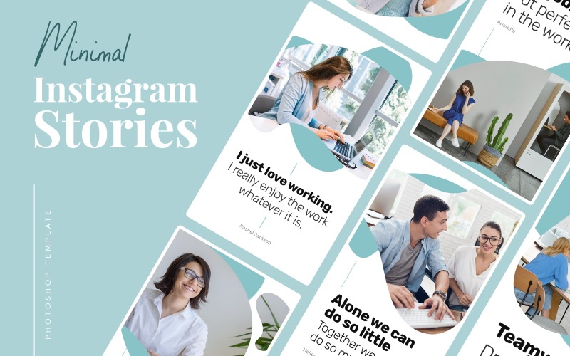 Download Шаблон для соцсетей "Minimal Instagram Stories Template for Social Media" / Minimal Instagram Stories Template for Social Media - Шаблон для соцсетей на тему графика instagram,store,psd,photoshop,modern,elegant,promo,deals,discount,post,stories,autumn,apparel,shop,online,work,minimal,stunning,unique,quote