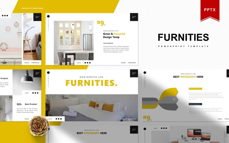 Muebles | Plantilla de PowerPoint