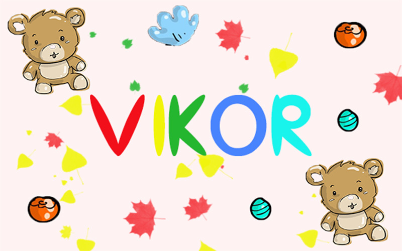 Download Шрифт "Vikor Font" / Vikor Font - Шрифт на тему графика font,bold,children&amp;#039;s,illustrations,child,rounded,cover,books,beautiful