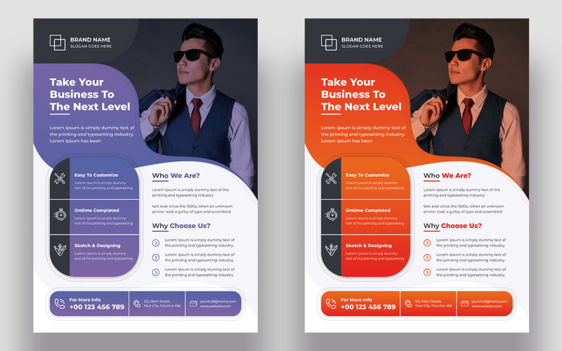 Download Фирменный стиль "Business Flyer - Corporate Identity Template" / Business Flyer - Corporate Identity Template - Фирменный стиль на тему графика a4,advertisement,advertising,agency,business,flyer,clean,company,consultant,corporate,creative,design,handout,leaflet,magazine,marketing,modern,multipurpose,template,service