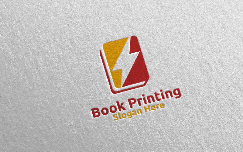 Download Шаблон логотипа "Fast Book Printing Company Vector Logo Template" / Fast Book Printing Company Vector Logo Template - Шаблон логотипа на тему графика book,bookkeeping,digital,studio,writer,store,office,media,magazine,printing,print,logo,education,e,paper,learn,knowledge,document,publisher,publishing