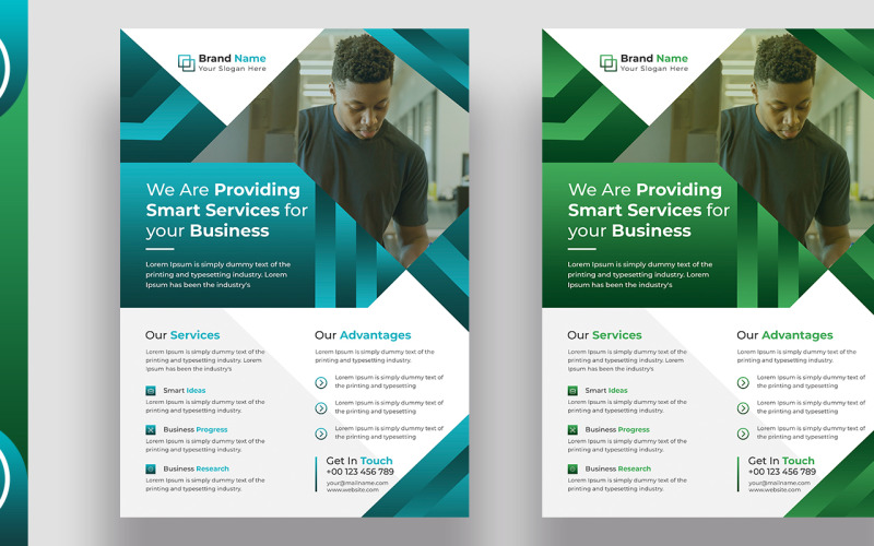 Download Фирменный стиль "flyer - Corporate Identity Template" / flyer - Corporate Identity Template - Фирменный стиль на тему графика a4,advertisement,advertising,agency,business,flyer,clean,company,consultant,corporate,creative,design,handout,leaflet,magazine,marketing,modern,multipurpose,service,template