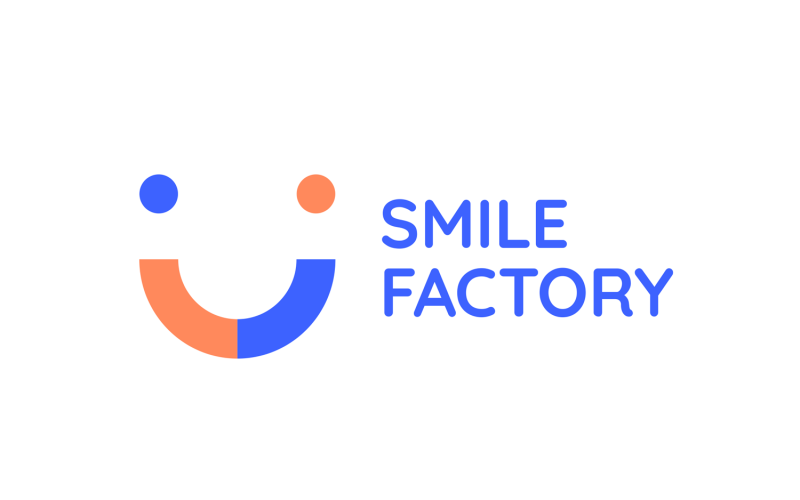 Modèle de logo Smile Factory