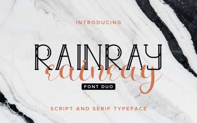 Rainray písmo
