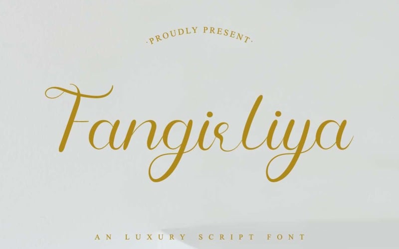 Шрифт Fangirliya