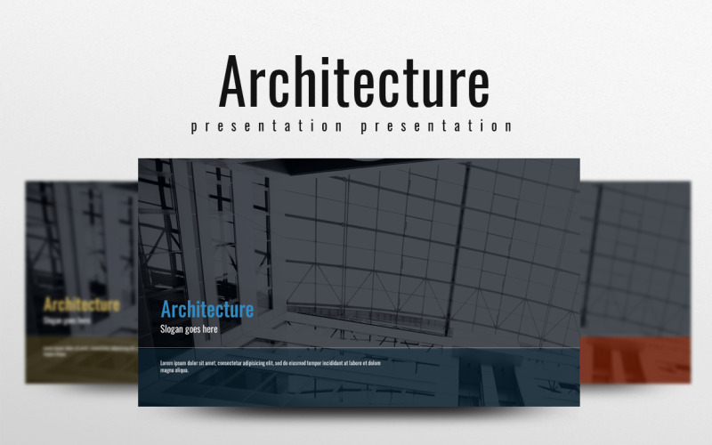 Arkitektur PowerPoint-mall